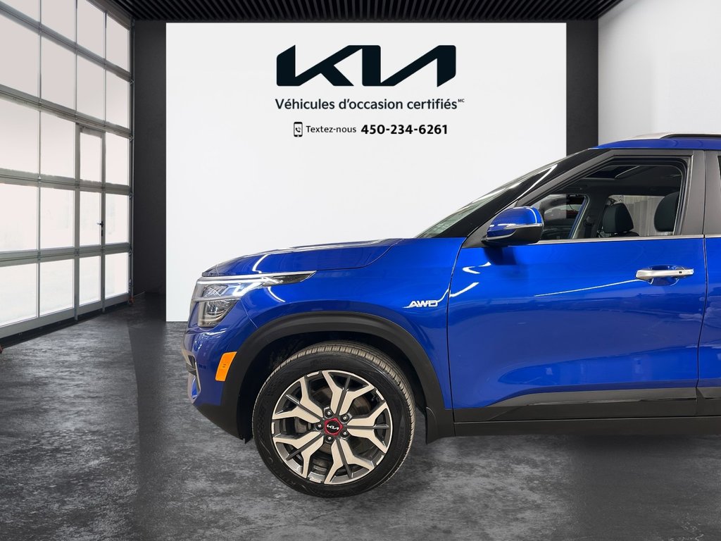 2023 Kia Seltos SX Turbo, JAMAIS ACCIDENTÉ, CUIR, TOIT, GPS, HUD in Mirabel, Quebec - 6 - w1024h768px