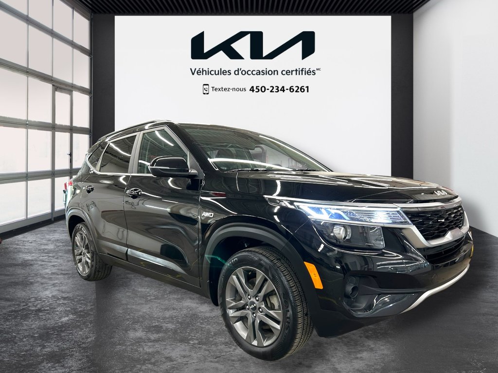 Kia Seltos EX, JAMAIS ACCIDENTÉ, CUIR, TOIT, AWD, MAGS 2023 à Mirabel, Québec - 38 - w1024h768px