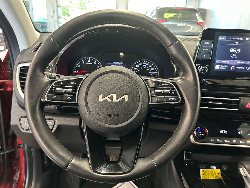 Kia Seltos EX, JAMAIS ACCIDENTÉ, CUIR, MAGS 2023 à Mirabel, Québec - 10 - w1024h768px