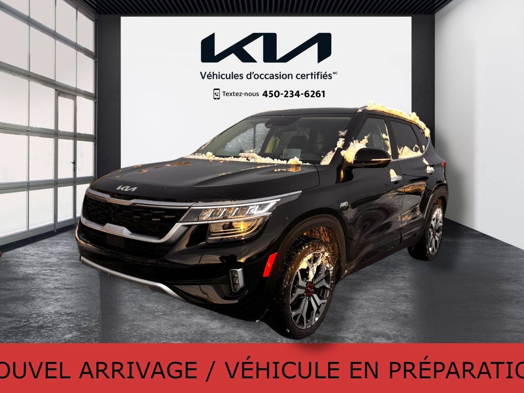 Kia Seltos SX Turbo, JAMAIS ACCIDENTÉ, CUIR, TOIT, AWD, GPS 2023 à Mirabel, Québec - 1 - w1024h768px