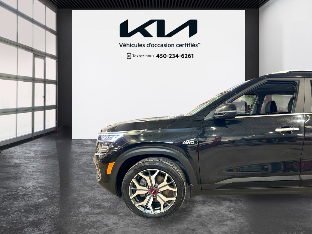 Kia Seltos SX Turbo, JAMAIS ACCIDENTÉ, CUIR, TOIT, AWD, GPS 2023 à Mirabel, Québec - 6 - w1024h768px