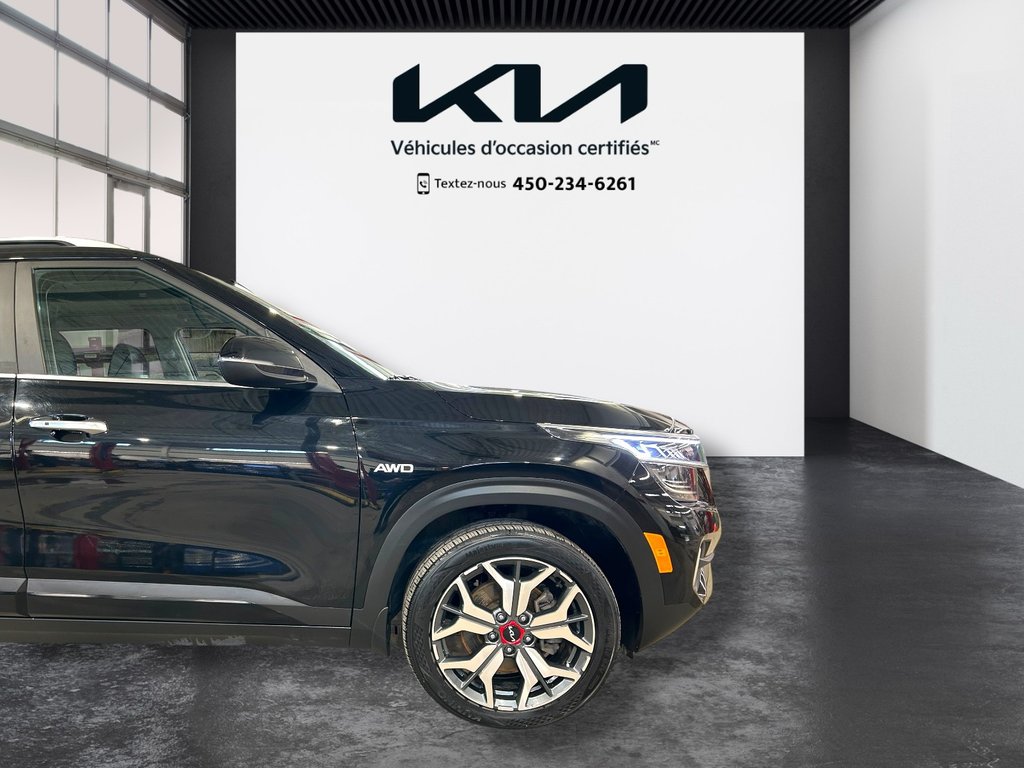 Kia Seltos SX Turbo, JAMAIS ACCIDENTÉ, CUIR, TOIT, AWD, GPS 2023 à Mirabel, Québec - 40 - w1024h768px