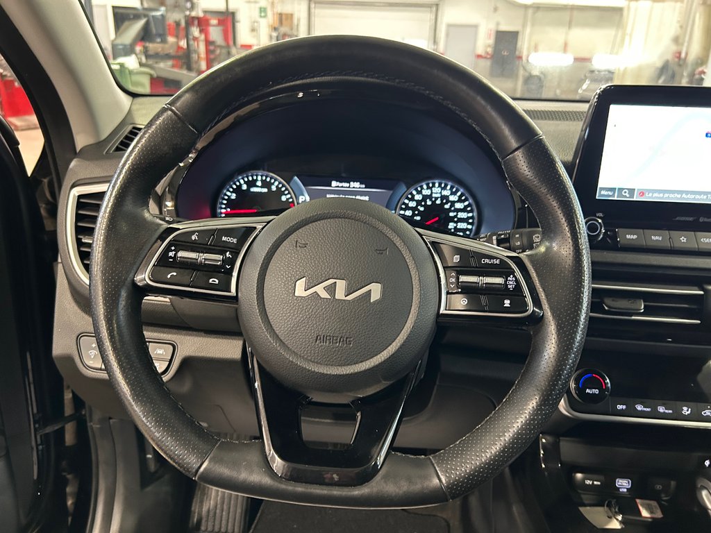 Kia Seltos SX Turbo, JAMAIS ACCIDENTÉ, CUIR, TOIT, AWD, GPS 2023 à Mirabel, Québec - 11 - w1024h768px