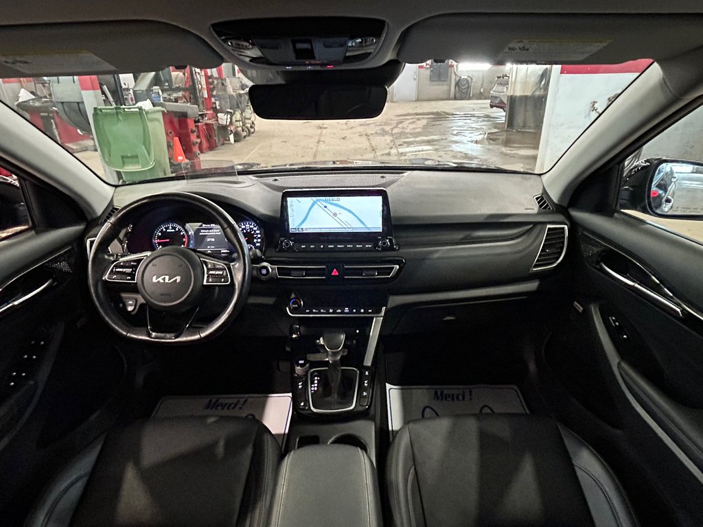 Kia Seltos SX Turbo, JAMAIS ACCIDENTÉ, CUIR, TOIT, AWD, GPS 2023 à Mirabel, Québec - 3 - w1024h768px