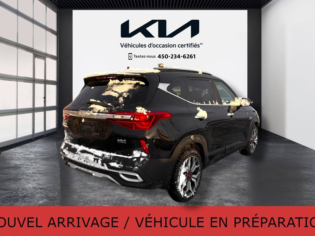Kia Seltos SX Turbo, JAMAIS ACCIDENTÉ, CUIR, TOIT, AWD, GPS 2023 à Mirabel, Québec - 25 - w1024h768px