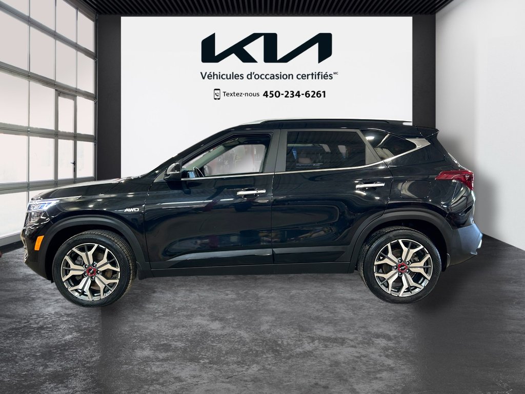 Kia Seltos SX Turbo, JAMAIS ACCIDENTÉ, CUIR, TOIT, AWD, GPS 2023 à Mirabel, Québec - 4 - w1024h768px