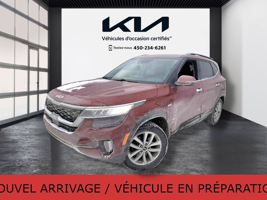 Kia Seltos SX Turbo, 8 PNEUS ET 8 MAGS, JAMAIS ACCIDENTÉ, AWD 2023 à Mirabel, Québec - 1 - w1024h768px