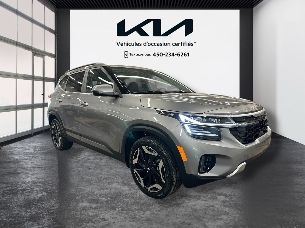 Kia Seltos SX, JAMAIS ACCIDENTÉ, CUIR, TOIT, AWD, GPS 2024 à Mirabel, Québec - 43 - w1024h768px