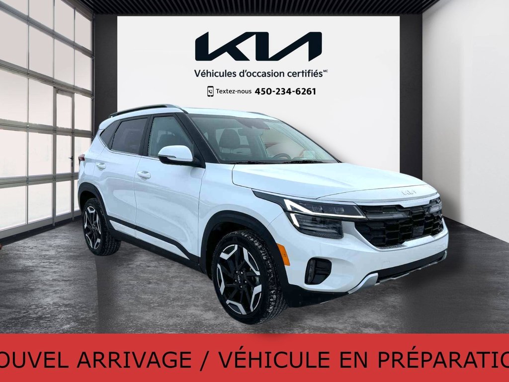 Kia Seltos SX, JAMAIS ACCIDENTÉ, CUIR, TOIT, AWD, GPS, MAGS 2025 à Mirabel, Québec - 34 - w1024h768px