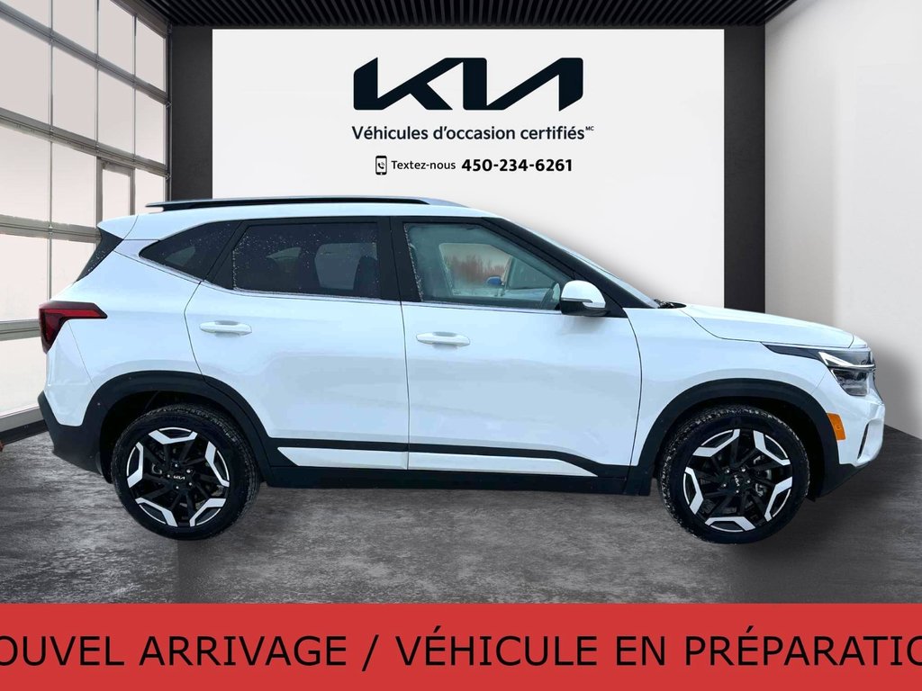 Kia Seltos SX, JAMAIS ACCIDENTÉ, CUIR, TOIT, AWD, GPS, MAGS 2025 à Mirabel, Québec - 33 - w1024h768px