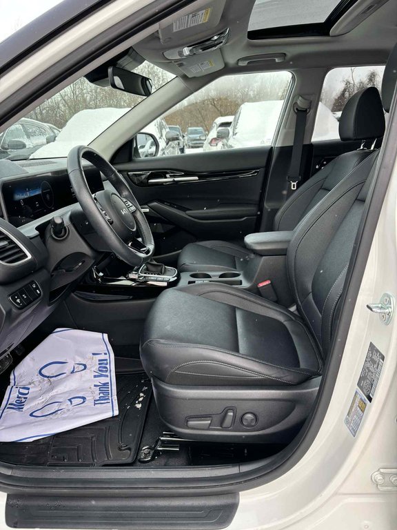 Kia Seltos SX, JAMAIS ACCIDENTÉ, CUIR, TOIT, AWD, GPS, MAGS 2025 à Mirabel, Québec - 8 - w1024h768px