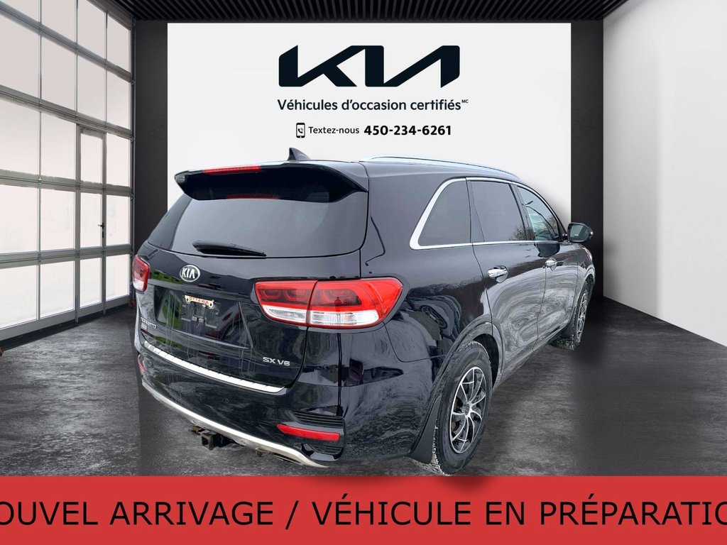 Kia Sorento SX V6, 7 PASSAGERS, CUIR, HITCH, TOIT OUVRANT 2017 à Mirabel, Québec - 19 - w1024h768px