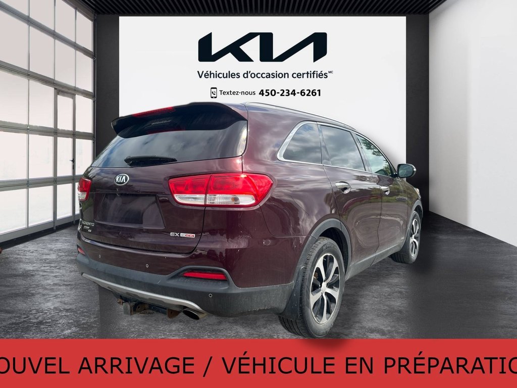 Kia Sorento EX Turbo, JAMAIS ACCIDENTÉ, CUIR, HITCH, AWD 2018 à Mirabel, Québec - 25 - w1024h768px