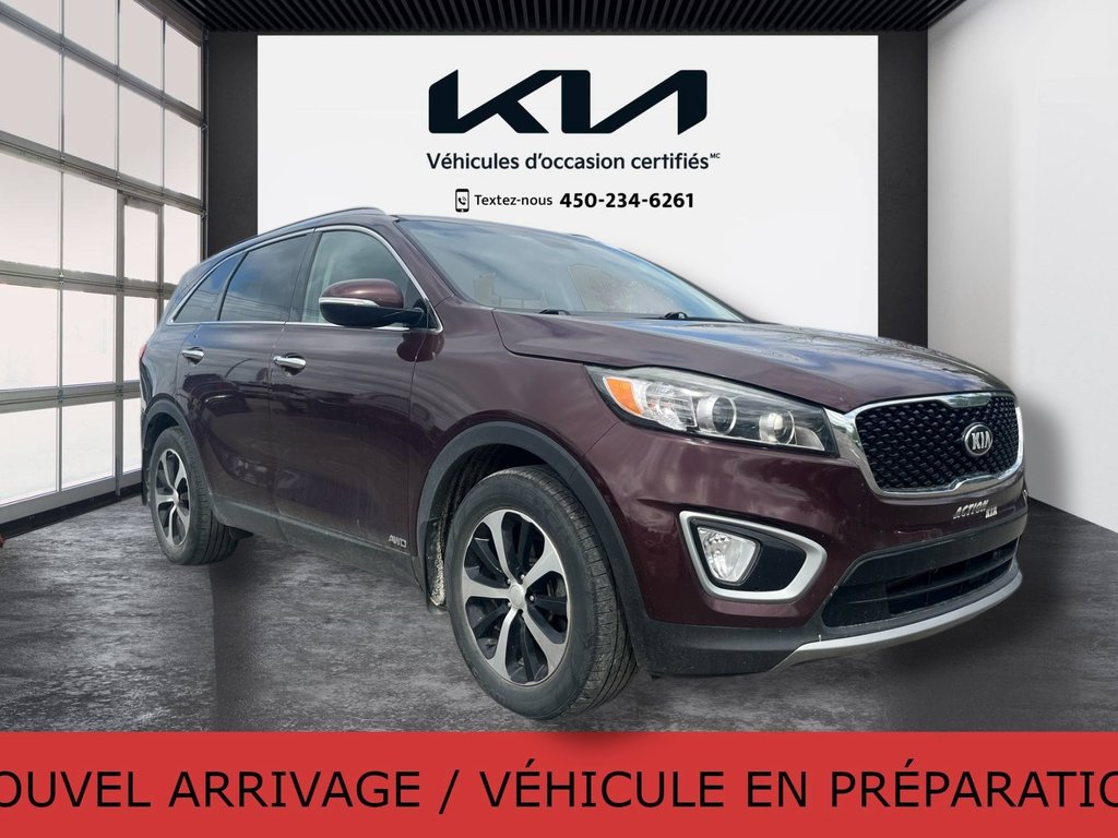 Kia Sorento EX Turbo, JAMAIS ACCIDENTÉ, CUIR, HITCH, AWD 2018 à Mirabel, Québec - 27 - w1024h768px