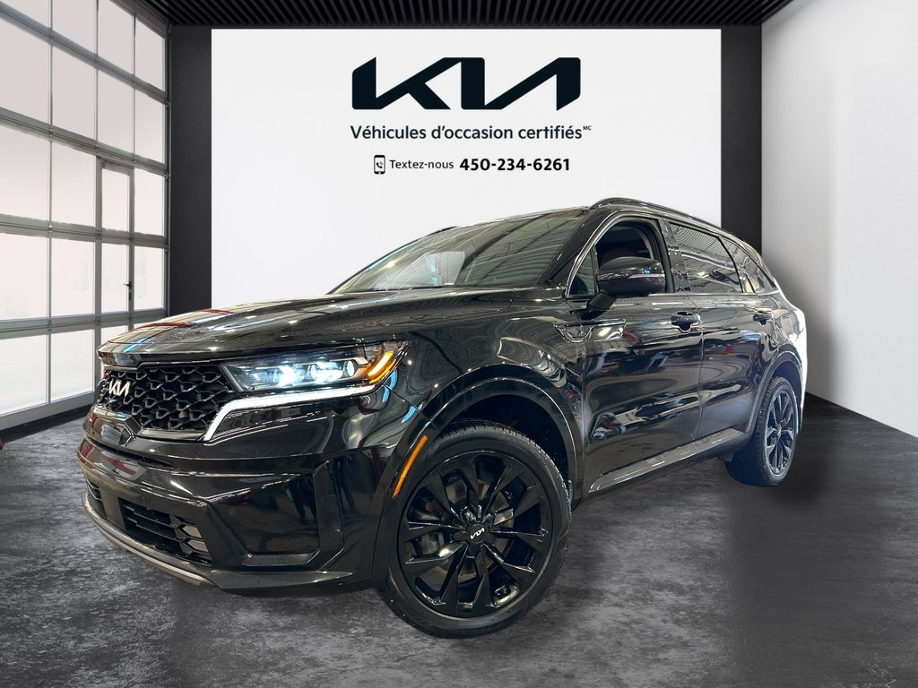 Kia Sorento SX, JAMAIS ACCIDENTÉ, 6 PASSAGERS, AWD, CUIR 2023 à Mirabel, Québec - 1 - w1024h768px