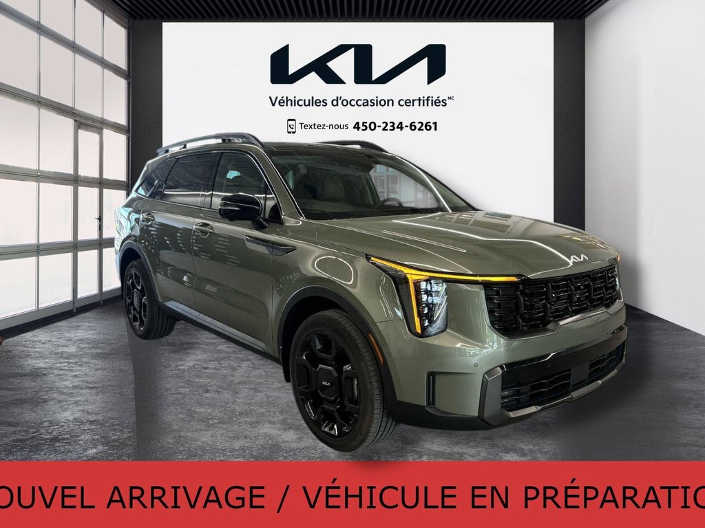 2024 Kia Sorento X-Line Limited, JAMAIS ACCIDENTÉ, CUIR BRUN, AWD in Mirabel, Quebec - 25 - w1024h768px