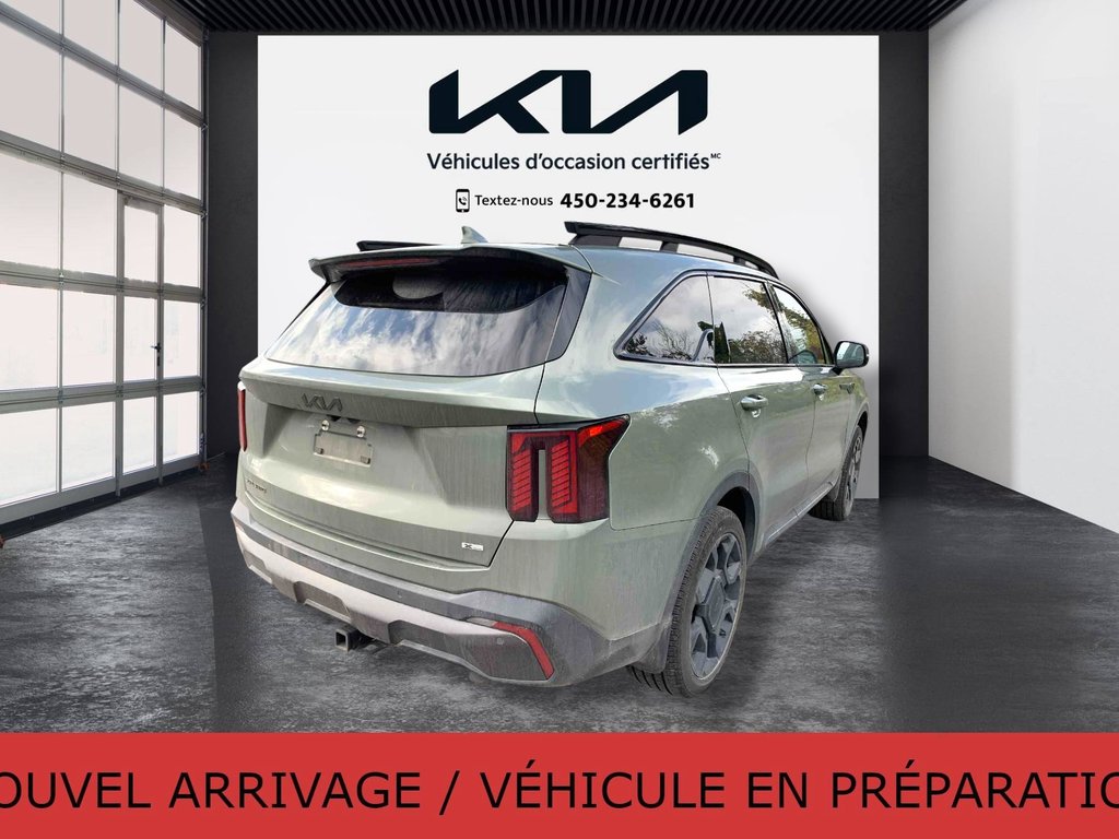 Kia Sorento X-LINE, JAMAIS ACCIDENTÉ, CUIR, AWD, HITCH, GPS 2025 à Mirabel, Québec - 18 - w1024h768px