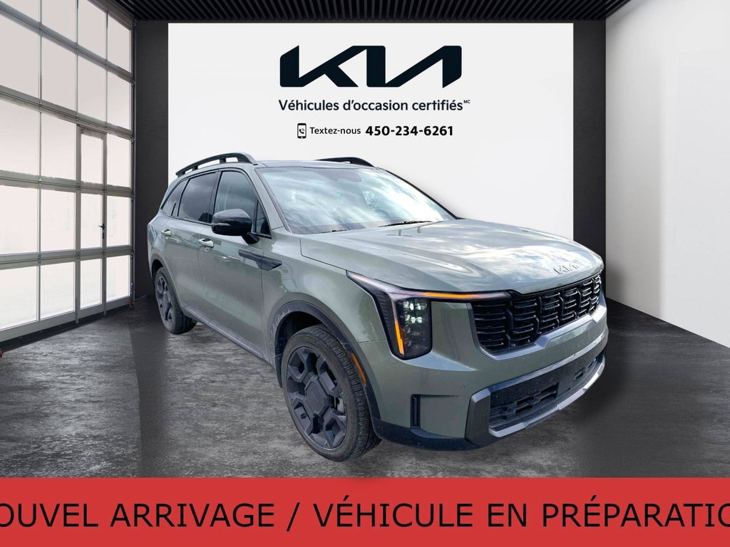 Kia Sorento X-LINE, JAMAIS ACCIDENTÉ, CUIR, AWD, HITCH, GPS 2025 à Mirabel, Québec - 20 - w1024h768px
