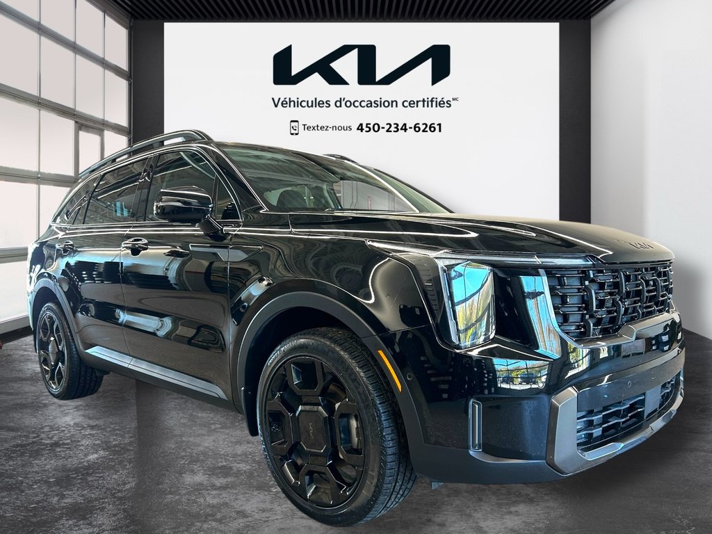 Kia Sorento X-LINE LIMITED, JAMAIS ACCIDENTÉ, 8 PNEUS, CUIR 2025 à Mirabel, Québec - 47 - w1024h768px