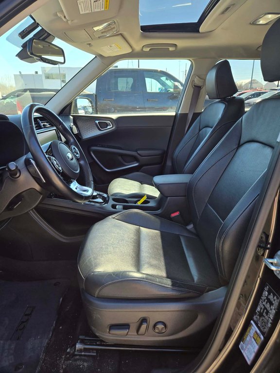 Kia Soul EV EV Limited, JAMAIS ACCIDENTÉ, CUIR, TOIT, GPS 2021 à Mirabel, Québec - 7 - w1024h768px