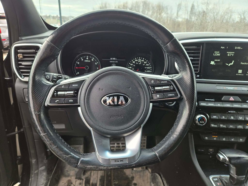 2021 Kia Sportage SX, JAMAIS ACCIDENTÉ, CUIR, TOIT, GPS, AWD in Mirabel, Quebec - 9 - w1024h768px