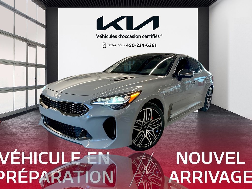 Stinger GT ELITE, AWD, CUIR/SUEDE, TOIT, GPS, V6 TURBO 2022 à Mirabel, Québec - 1 - w1024h768px