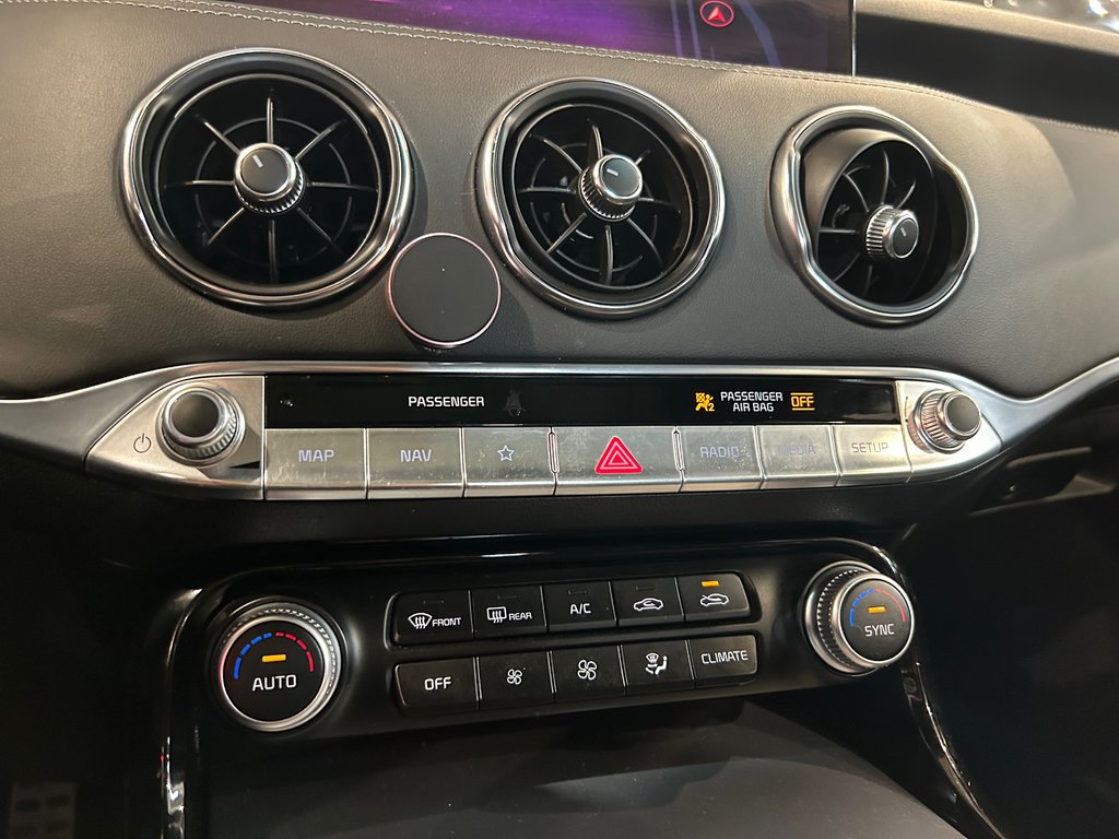 2023 Kia Stinger GT ELITE, JAMAIS ACCIDENTÉ, V6, HUD in Mirabel, Quebec - 26 - w1024h768px