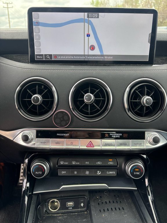 2023 Kia Stinger GT ELITE, JAMAIS ACCIDENTÉ, V6, HUD in Mirabel, Quebec - 19 - w1024h768px