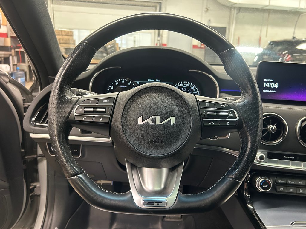 Kia Stinger GT ELITE, JAMAIS ACCIDENTÉ, AWD, CUIR, TOIT, V6 2023 à Mirabel, Québec - 14 - w1024h768px