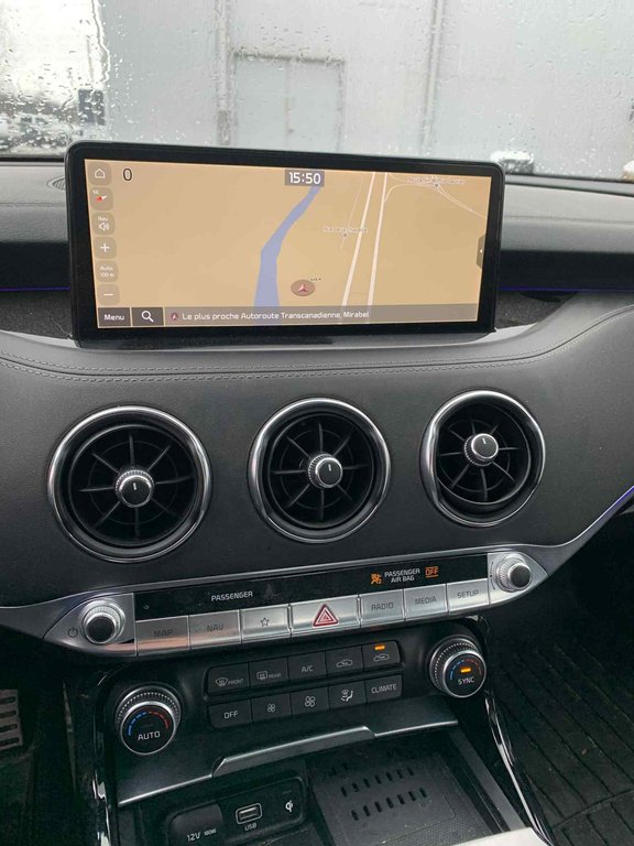 Kia Stinger GT ELITE, JAMAIS ACCIDENTÉ, AWD, CUIR, TOIT, V6 2023 à Mirabel, Québec - 14 - w1024h768px