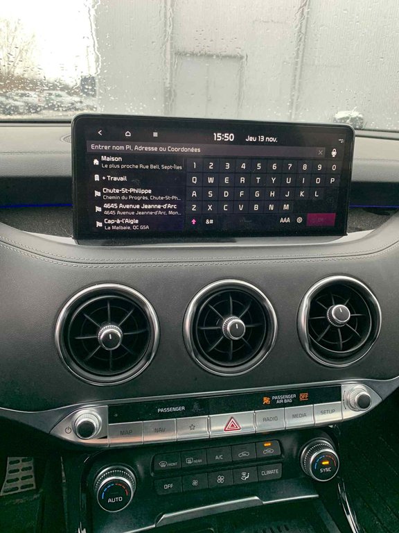 Kia Stinger GT ELITE, JAMAIS ACCIDENTÉ, AWD, CUIR, TOIT, V6 2023 à Mirabel, Québec - 13 - w1024h768px