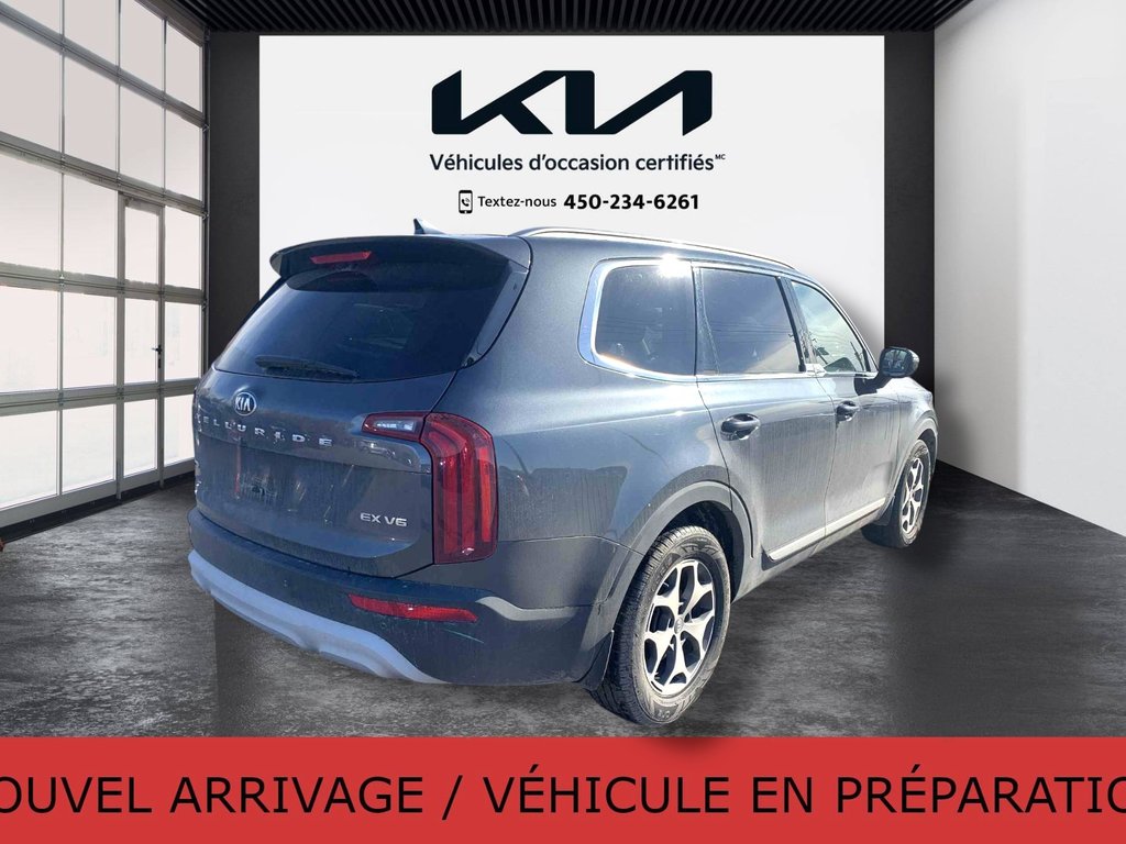 Kia Telluride EX, 7 PASSAGERS, CUIR, TOIT, GPS, AWD 2020 à Mirabel, Québec - 19 - w1024h768px
