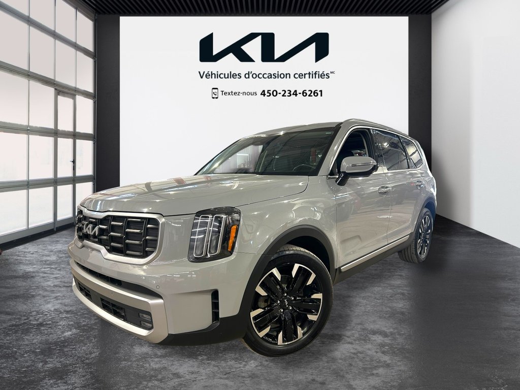 Kia Telluride SX, 8 PASSAGERS, CUIR, TOIT, AWD, HITCH, GPS 2023 à Mirabel, Québec - 1 - w1024h768px