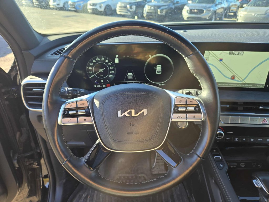 Kia Telluride X-LINE, JAMAIS ACCIDENTÉ, 7 PASSAGERS, CUIR, TOIT 2023 à Mirabel, Québec - 9 - w1024h768px