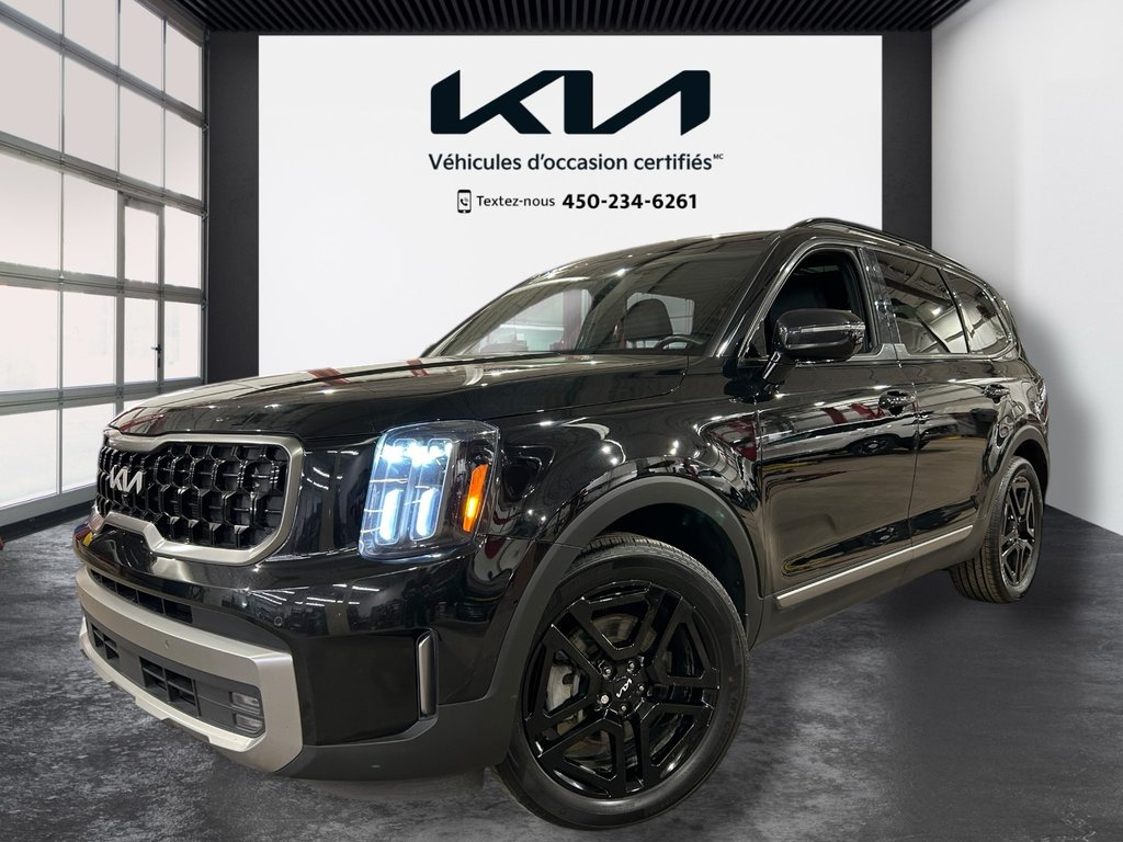 2023 Kia Telluride X-LINE, JAMAIS ACCIDENTÉ, 7 PASSAGERS, CUIR, TOIT in Mirabel, Quebec - 1 - w1024h768px
