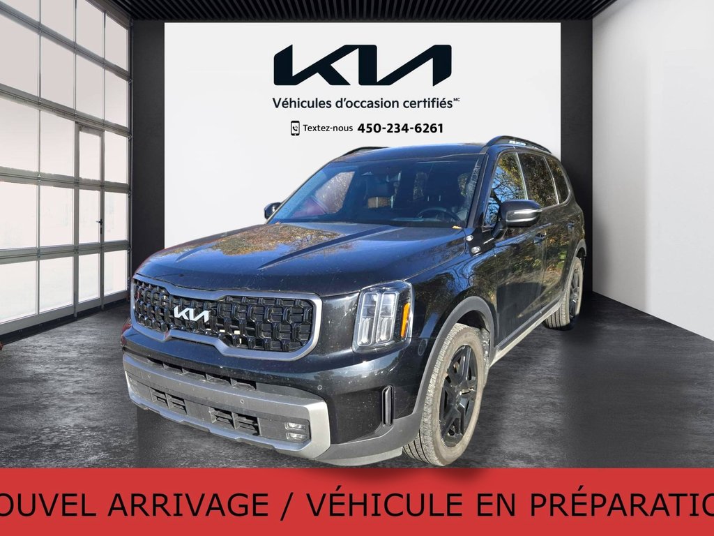 Kia Telluride X-LINE, JAMAIS ACCIDENTÉ, 7 PASSAGERS, CUIR, TOIT 2023 à Mirabel, Québec - 1 - w1024h768px
