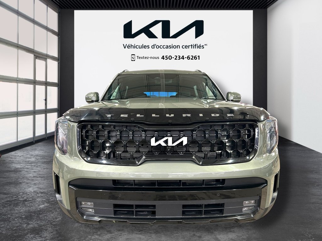 Kia Telluride X-LINE, JAMAIS ACCIDENTÉ, 7 PASSAGERS, CUIR, AWD 2024 à Mirabel, Québec - 5 - w1024h768px