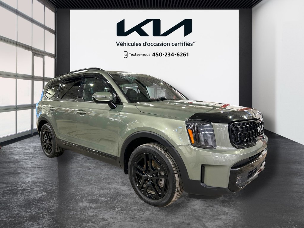 Kia Telluride X-LINE, JAMAIS ACCIDENTÉ, 7 PASSAGERS, CUIR, AWD 2024 à Mirabel, Québec - 52 - w1024h768px