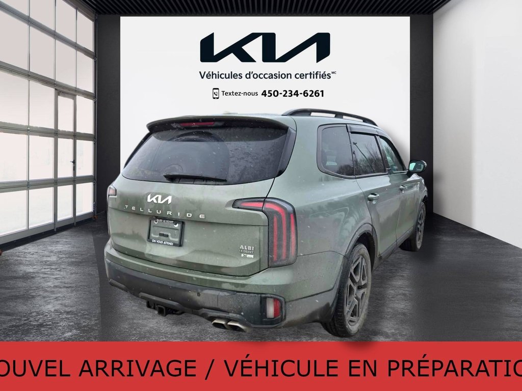Kia Telluride X-LINE, JAMAIS ACCIDENTÉ, 7 PASSAGERS, CUIR, AWD 2024 à Mirabel, Québec - 24 - w1024h768px