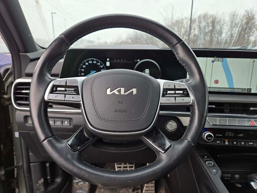 Kia Telluride X-LINE, JAMAIS ACCIDENTÉ, 7 PASSAGERS, CUIR, AWD 2024 à Mirabel, Québec - 9 - w1024h768px