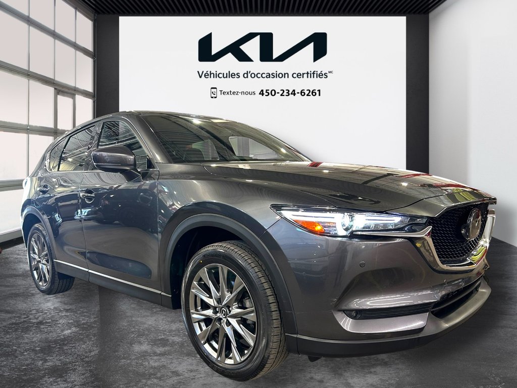 2021 Mazda CX-5 Signature, JAMAIS ACCIDENTÉ, 8 PNEUS, CUIR, TOIT in Mirabel, Quebec - 40 - w1024h768px