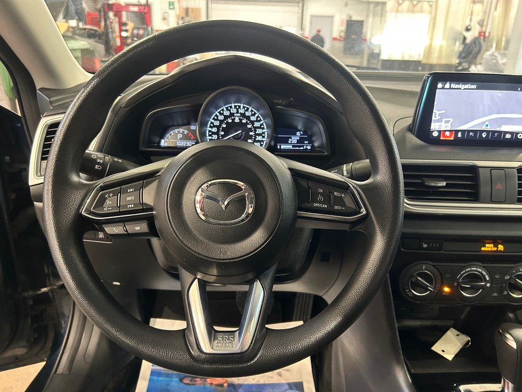 2017 Mazda 3 SE, JAMAIS ACCIDENTÉ, CUIR, AUTOMATIQUE in Mirabel, Quebec - 10 - w1024h768px