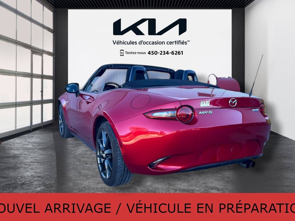 Mazda MX-5 GS, JAMAIS ACCIDENTÉ, AUTOMATIQUE, 3M AVANT 2017 à Mirabel, Québec - 11 - w1024h768px