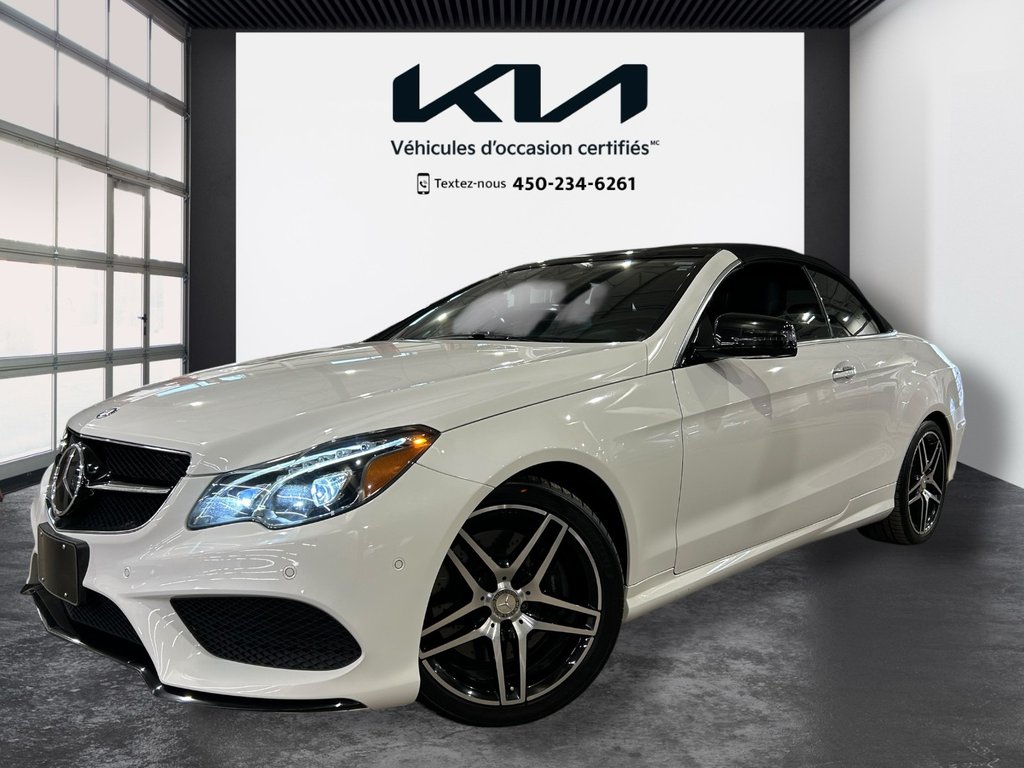 Mercedes-Benz E-Class E 400, JAMAIS ACCIDENTÉ, V6, CUIR, GPS 2016 à Mirabel, Québec - 1 - w1024h768px