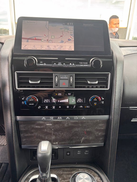 2023 Nissan Armada Platinum, JAMAIS ACCIDENTÉ, 7 PASSAGERS, TV in Mirabel, Quebec - 21 - w1024h768px