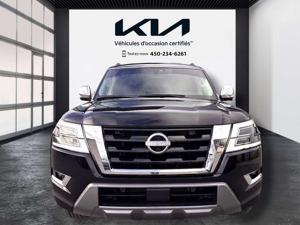 2023 Nissan Armada Platinum, JAMAIS ACCIDENTÉ, 7 PASSAGERS, TV in Mirabel, Quebec - 5 - w1024h768px