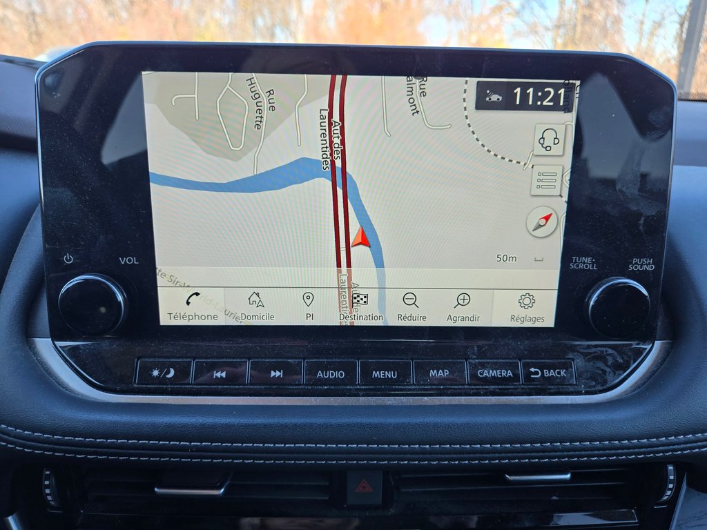 Nissan Rogue Platinum, JAMAIS ACCIDENTÉ, CUIR, GPS, TOIT, AWD 2021 à Mirabel, Québec - 17 - w1024h768px