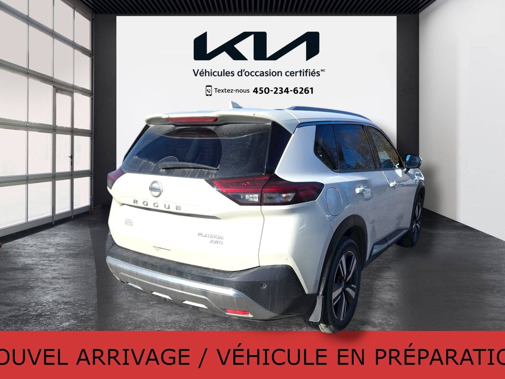 Nissan Rogue Platinum, JAMAIS ACCIDENTÉ, CUIR, GPS, TOIT, AWD 2021 à Mirabel, Québec - 23 - w1024h768px