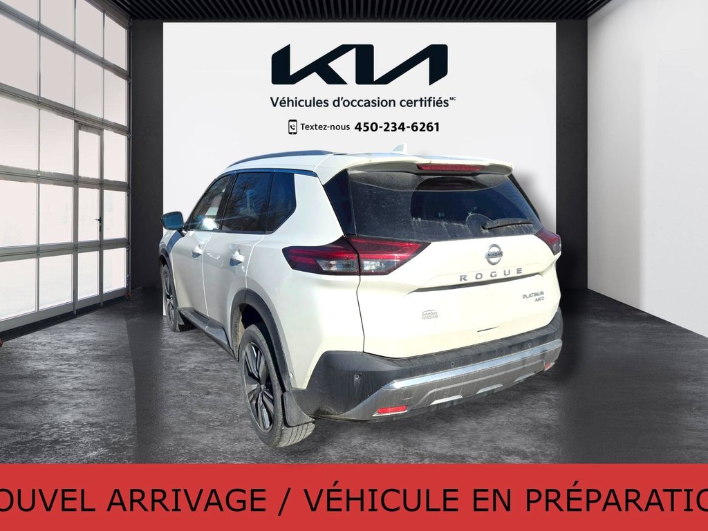 Nissan Rogue Platinum, JAMAIS ACCIDENTÉ, CUIR, GPS, TOIT, AWD 2021 à Mirabel, Québec - 12 - w1024h768px