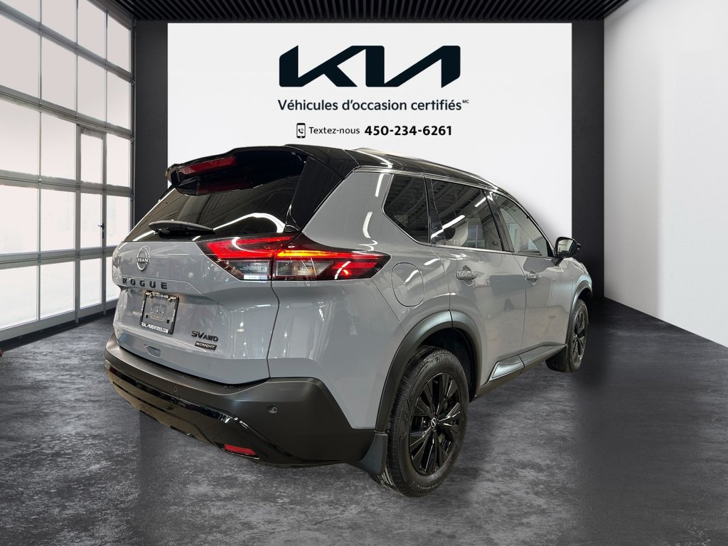 Nissan Rogue SV midnight edition, 8 PNEUS, TOIT, CUIR, AWD 2023 à Mirabel, Québec - 33 - w1024h768px